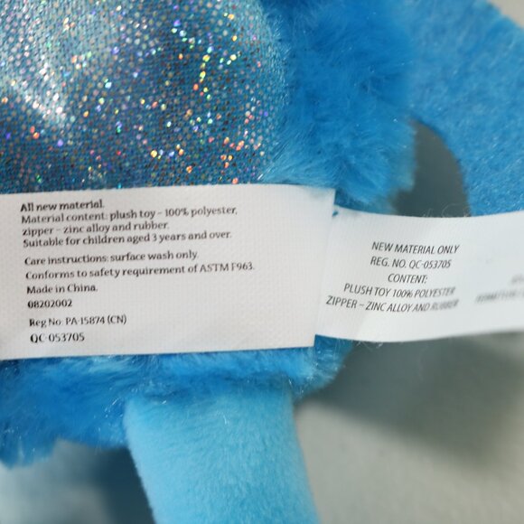 Make Believe Ideas The Very Hungry Worry Monster Zippered Mouth Pocket Plush Toy - Picture 10 of 12